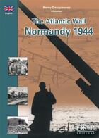 Couverture du livre « The atlantic wall » de Remy Desquesnes aux éditions Orep