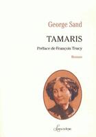 Couverture du livre « Tamaris » de George Sand aux éditions Livres En Seyne