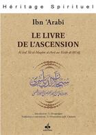 Couverture du livre « Le livre de l'ascension » de Ibn 'Arabi aux éditions Albouraq