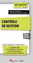 Couverture du livre « Contrôle de gestion (édition 2019/2020) » de Aurelien Ragaigne et Caroline Tahar aux éditions Gualino
