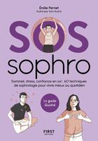 Couverture du livre « SOS sophrologie » de Emilie Pernet aux éditions First