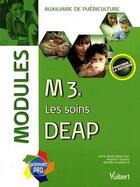 Couverture du livre « M3 ; les soins deap ; modules » de  aux éditions Vuibert