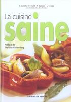 Couverture du livre « Cuisine saine (la) » de Cuvello aux éditions De Vecchi