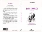 Couverture du livre « Jean Dorat (1508-1588) : L'Homère du Limousin, âme de la Pléiade, et poètes des rois » de Henri Demay aux éditions L'harmattan