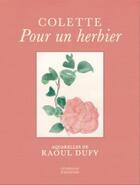 Couverture du livre « Pour un herbier » de Colette et Raoul Dufy aux éditions Citadelles & Mazenod