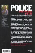 Couverture du livre « Police ; Une Affaire D'Etat » de Jean-Louis Arajol aux éditions Jm Laffont - Lpm