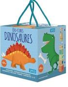 Couverture du livre « Édu-cubes les dinosaures » de Matteo Gaule et Ester Tome aux éditions Sassi