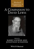 Couverture du livre « A Companion to David Lewis » de Barry Loewer et Jonathan Schaffer aux éditions Wiley-blackwell