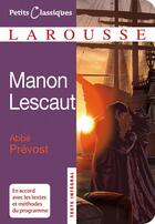 Couverture du livre « Manon Lescaut » de Abbe Prevost aux éditions Larousse