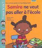 Couverture du livre « Samira veut plus aller a ecole » de Lamblin/Antier aux éditions Nathan