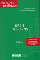 Couverture du livre « Droit des biens (2e édition) » de Stephane Benilsi et Louis-Frederic Pignarre aux éditions Lgdj