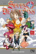 Couverture du livre « Seven Deadly Sins Tome 21 » de Nakaba Suzuki aux éditions Pika