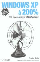 Couverture du livre « Windows xp a 200% - 2e edition (2e édition) » de Gralla/Duplan aux éditions Ellipses