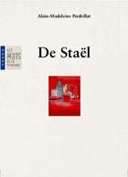 Couverture du livre « De stael » de Perdrillat A-M. aux éditions Hazan
