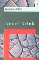 Couverture du livre « Rumours Of Rain » de Andre Brink aux éditions Random House Digital