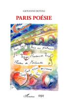Couverture du livre « Paris poésie » de Giovanni Dotoli aux éditions L'harmattan