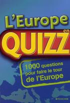 Couverture du livre « L'Europe en quizz » de Anne Tavard aux éditions Foucher