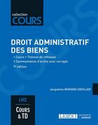 Couverture du livre « Droit administratif des biens (9e édition) » de Jacqueline Morand-Deviller aux éditions Lgdj