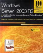 Couverture du livre « Windows Server 2003 R2 » de Caicoya aux éditions Micro Application