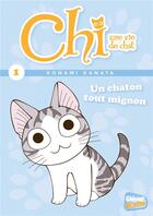 Couverture du livre « Chi ; une vie de chat Tome 1 : un chaton tout mignon » de Kanata Konami et Jerome Cousin et Petronille aux éditions Glenat Jeunesse