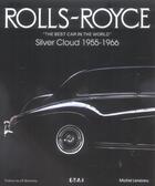 Couverture du livre « Rolls royce silver cloud, 1955-1966 » de Michel Leneveu aux éditions Etai