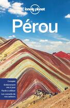 Couverture du livre « Pérou (8e édition) » de Collectif Lonely Planet aux éditions Lonely Planet France