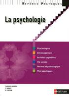 Couverture du livre « La psychologie » de F Askevis-Leherpeux aux éditions Nathan