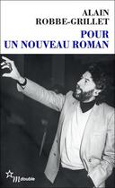 Couverture du livre « Pour un nouveau roman » de Alain Robbe-Grillet aux éditions Minuit