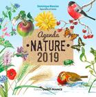 Couverture du livre « Agenda nature (édition 2019) » de Dominique Mansion aux éditions Ouest France