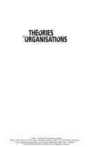Couverture du livre « Théories des organisations » de Linda Rouleau aux éditions Pu De Quebec