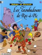 Couverture du livre « Johan et Pirlouit Tome 15 : les troubadours de Roc-à-Pic » de Peyo aux éditions Lombard