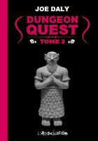 Couverture du livre « Dungeon quest t.3 » de Joe Daly aux éditions L'association