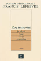 Couverture du livre « Royaume-Uni » de Redaction Efl aux éditions Lefebvre