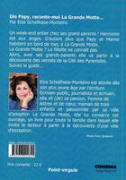 Couverture du livre « Dis papy, raconte-moi la Grande Motte » de Elsa Schellhase-Monteiro aux éditions Point Virgule