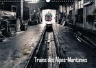 Couverture du livre « Trains des alpes martimes calendrier mural 2018 din a3 horiz - merveilles des trains a vapeur » de Photographe R aux éditions Calvendo