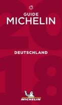 Couverture du livre « Deutschland - guide michelin 2018 » de Collectif Michelin aux éditions Michelin