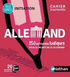 Couverture du livre « Allemand : cahier d'activités : initiation » de Claude Renucci et Petra Niggemann aux éditions Nathan