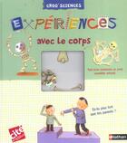 Couverture du livre « Experiences avec le corps » de Saillard/Grinberg aux éditions Nathan