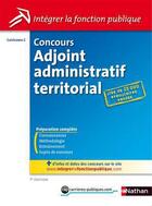 Couverture du livre « Concours adjoint administratif territorial ; catégorie C (édition 2012) » de Pascal Tuccinardi aux éditions Nathan