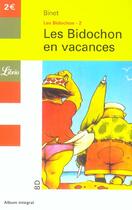 Couverture du livre « Les Bidochon T.2 ; en vacances » de Christian Binet aux éditions J'ai Lu