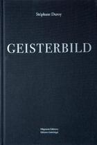 Couverture du livre « Geisterbild 1933-1945 » de Stephane Duroy aux éditions Filigranes