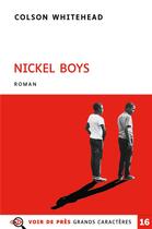 Couverture du livre « Nickel boys » de Colson Whitehead aux éditions Voir De Pres