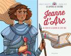 Couverture du livre « Jeanne d'Arc, au coeur de la guerre de cent ans » de Violaine Costa et Delphine Pasteau aux éditions Mame