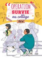 Couverture du livre « Opération survie au collège Tome 3 : crush » de Svetlana Chmakova aux éditions Jungle