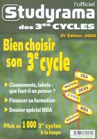 Couverture du livre « Bien choisir son 3e cycle (édition 2005) » de  aux éditions Studyrama