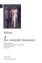 Couverture du livre « La comédie humaine t.1 » de Honoré De Balzac aux éditions Paleo