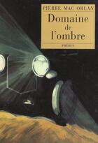 Couverture du livre « Domaine de l ombre » de Pierre Mac Orlan aux éditions Phebus