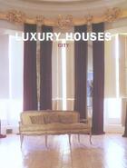 Couverture du livre « Luxury houses city » de Paredes aux éditions Teneues - Livre