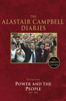Couverture du livre « Diaries Volume One » de Alastair Campbell aux éditions Random House Digital
