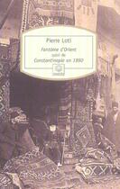 Couverture du livre « Fantomes d'orient » de Pierre Loti aux éditions Motifs